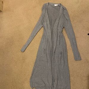 longline cardigan